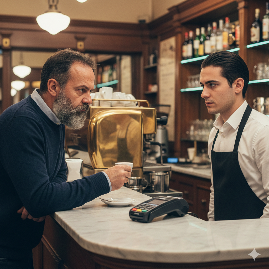 Il caffè, la carta e la vergogna 1 Pagamentocon carta di credito
